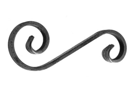 S190-12X6~~WARM UITGESMEDE KRUL