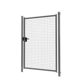 Enkele tuinpoortset met gaasvulling 1200x1800 - RAL7016 Art. nr. TPS7016120180S  prijs per Set excl. BTW