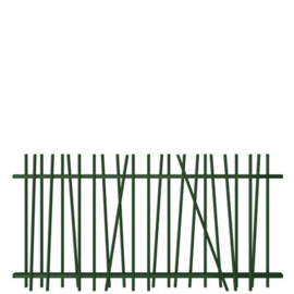 Spijlenvak Mykadoo pro 1250 - h.o.h. max. 110 mm - thermisch verzinkt en gecoat RAL6005 Art. nr. VAMYVV60051250 prijs per Stuk(s) excl. BTW