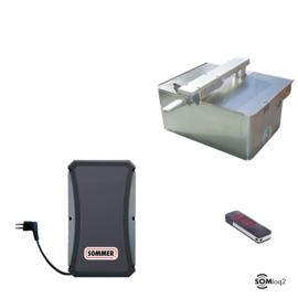 Sommer Twist UG kit 1 motor+galva funder.kast+RVS deksel Art nr. 104627  (SE)