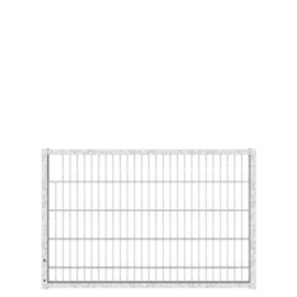 Tuinpoortvleugel 1500x1000 mm met dubbelstaafmatvulling - verzinkt Art. nr. TPTDMVV150100  prijs per Stuk(s) excl. BTW