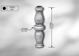 FOM716~~GIETIJZEREN SIERHULS