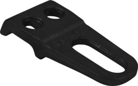 Bevestigingsgrip voor scharnier GBMU4D16 - RAL9005 Art. nr. GRIP169005