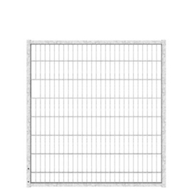 Tuinpoortvleugel 1500x1600 mm met dubbelstaafmatvulling - verzinkt Art. nr. TPTDMVV150160 prijs per Stuk(s) excl. BTW