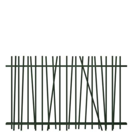 Spijlenvak Mykadoo pro 1500 - h.o.h. max. 110 mm - thermisch verzinkt en gecoat RAL6009 Art. nr. VAMYVV60091500 prijs per Stuk(s) excl. BTW