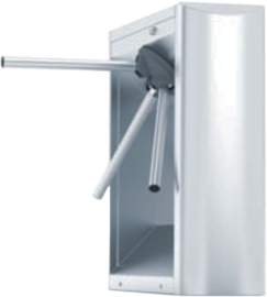 Gastop  N2-BR2AL : Driepoot tourniquet, box model gemotoriseerd. Enkele passage met vaste armen. Art nr. GTP0025  (NE)