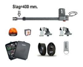 Quiko NEO 400 NEW 230v. rechter motor, professional. voor poorten met vleugels van 1,5 tot 4 meter en tot 700kg.  (QU)