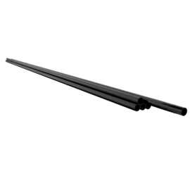 Bovenbuis Ø42x1,75x6000 mm - 5 STUKS - sendzimir verzinkt en gecoat RAL9005 Art. nr. PRS900542175600V prijs per Bundel à 5 stuks excl. BTW