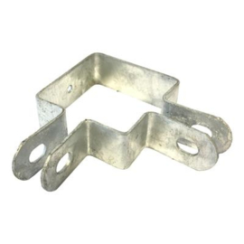 Kortlip hoekbeugel met kwart 60x60 mm - thermisch verzinkt Art. nr. DLHBVERZ6060 prijs per Stuk(s) excl. BTW