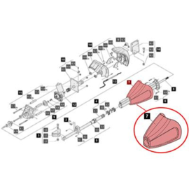 Sommer Kunststof motorbehuizing Twist XL Art nr. 104104  (SE)