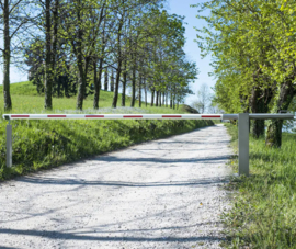 Slagboom handbediend LIMIT4 RVS 2,5 mtr  (PO)