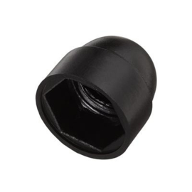 Moerkap M16 kunststof - zwart Art. nr. MOERKAP16PE prijs per Stuk(s) excl. BTW