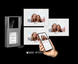 Facila neXt K2171W/3 kit video intercom Art nr. 105054  (SE)