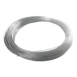 Spandraad 2,5/3,8 mm op rol van 500 mtr - RAL7030 Art. nr. SD70302538500MT prijs per Rol excl. BTW