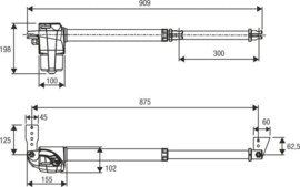 Poortopener kit BILL30M  (PO)
