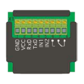 SAG I/O print voor TS300/400, relais met wisselcontact Art nr. TS400-IO  (NE)