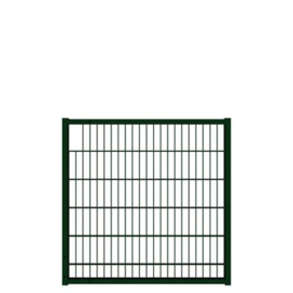 Tuinpoortvleugel 1200x1200 mm met dubbelstaafmatvulling - RAL6009 Art. nr. TPTDM6009120120 prijs per Stuk(s) excl. BTW