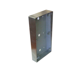 Behuizing intercom Caretaker met 1, 2 en 3 belknoppen (14-0101 tot 14-0104), Opbouw - Afwerking RVS Art nr. INT12  (NE)-0105