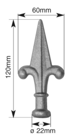 149BIS~~LASBARE HEKPUNT 120X60MM.
