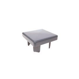 Paalkap aluminium 60x60 mm - RAL7016 Art. nr. PAALDA70166060S prijs per Stuk(s) excl. BTW