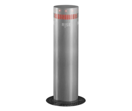 Verkeerspaal VIGILANT 800 mm hoog RVS  (PO)