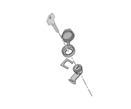 Sommer Ontgrendelingsslot met 2 sleutels Twist 350 Art nr. 104762  (SE)