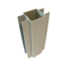 Kantplankhouder kunststof voor paal 60x60 t.b.v plank 280x38mm Art. nr. BETONPLH6060280 prijs per Stuk(s) excl. BTW