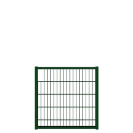 Tuinpoortvleugel 1000x1000 mm met dubbelstaafmatvulling - RAL6005 Art. nr. TPTDM6005100100 prijs per Stuk(s) excl. BTW