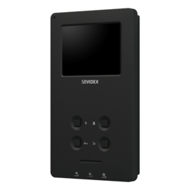 VIDEX  Monitor 6K3 zwart voor 6-dr videofoonkit Art nr. VPV635BL  (NE)