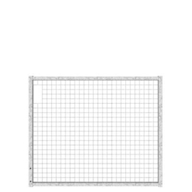 Tuinpoortvleugel met gaasvulling 1500x1250 - verzinkt Art. nr. TPVV150125 prijs per Stuk(s) excl. BTW