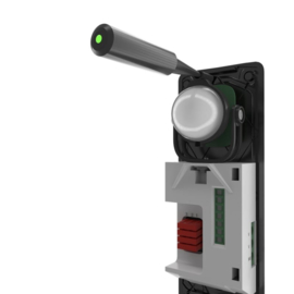 Entrya ET-8060 VERSTELBARE FOTOCEL BEREIK 60M. Metaal behuizing. met laser te richten.  (SE)