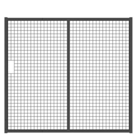 Tuinpoortvleugel 2000x1800 mm met gaasvulling - RAL7016 Art. nr. TPS7016200180 prijs per Stuk(s) excl. BTW