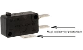 Quiko universele sleutelschakelaar kunststof,Art. 4003 uni.  (QU)