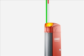 Sommer Ovale boom 5m LED voor ASB alu slagboomaandrijving Art nr. 105182  (SE)