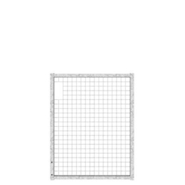 Tuinpoortvleugel met gaasvulling 1000x1250 - verzinkt Art. nr. TPVV100125  prijs per Stuk(s) excl. BTW