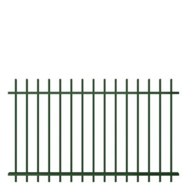 Spijlenvak Orion pro 1500 - h.o.h. 100 mm - sendzimir verzinkt en gecoat RAL6005 Art. nr. VAO1SV60051500 prijs per Stuk(s) excl. BTW