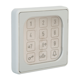 Geba codeKlavier metaal met verlichting Art nr. COD095  (NE)