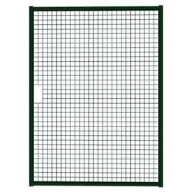 Tuinpoortvleugel 1500x2000 mm met gaasvulling - RAL6009 Art. nr. TPS6009150200 prijs per Stuk(s) excl. BTW