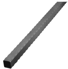 12.238~~GEHAMERDE BUIS 40X40X2.5MM - L 6M