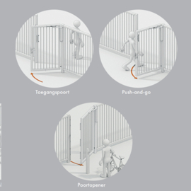 Locinox VENUS-S-9005~~Art. nr. P00017436-9005    P00017436-9005 - Gemotoriseerde poortsluiter voor draaipoorten-zwart (HO)