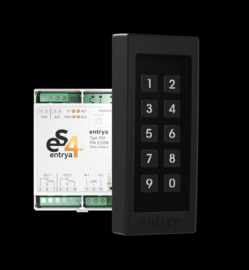 Entrya ES4-KPB kit met zwart opbouw codeklavier Art nr. 105506  (SE)
