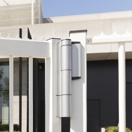 Locinox MAMMOTH-HD-SILV~~Art. nr. MAMMOTH180ZILV-HD,  P00009352-SILV - Hydraulische 180 graden  (th)ier in een-zilver (TH)