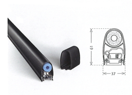 171034~~DEA C-16 MECHANISCHE VEILIGHEIDSLIJST 1,6 m 171034  (ME)