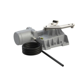 Roger R21/351  Elektromechanische ondergrondse aandrijving, Blokkerend, 230VAC voor vleugels tot 3,5m. Standaardversie, 2m kabel  (HO)