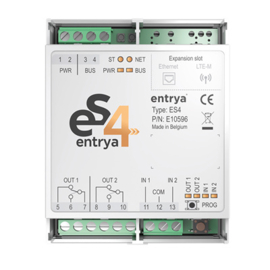 Entrya ES4 controller met wifi (vervangt EntraHOME) Art nr. 105500  (SE)