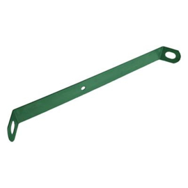 Eindband Ø 60 mm - RVS en gecoat RAL6005 Art. nr. EBA600560 prijs per Stuk(s) excl. BTW