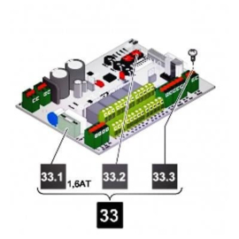 Sommer DT-A-1 STUURPRINT VOOR TWIST 350/XL  (SE)