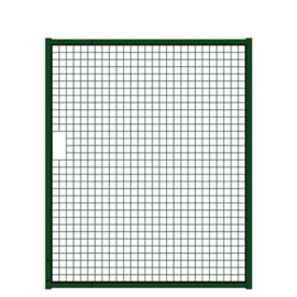 Tuinpoortvleugel 1500x1800 mm met gaasvulling - RAL6005 Art. nr. TPS6005150180 prijs per Stuk(s) excl. BTW