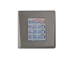 XPR DIN codeklavier, Antraciet, 2 relais, 12-24Vdc Art nr. DIN041  (NE)