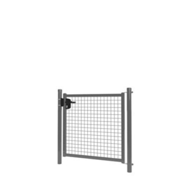 Enkele tuinpoortset met gaasvulling 1000x1000 - RAL7016 Art. nr. TPS7016100100S prijs per Set excl. BTW